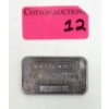 Image 1 : 1 Oz .999+ Silver National Refiners Bar 