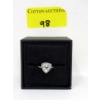 Image 3 : New Green Amethyst & Diamond Ring