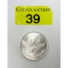 Image 1 : 1 Oz .999 Silver Eagle/Flag Trade Unit Round 