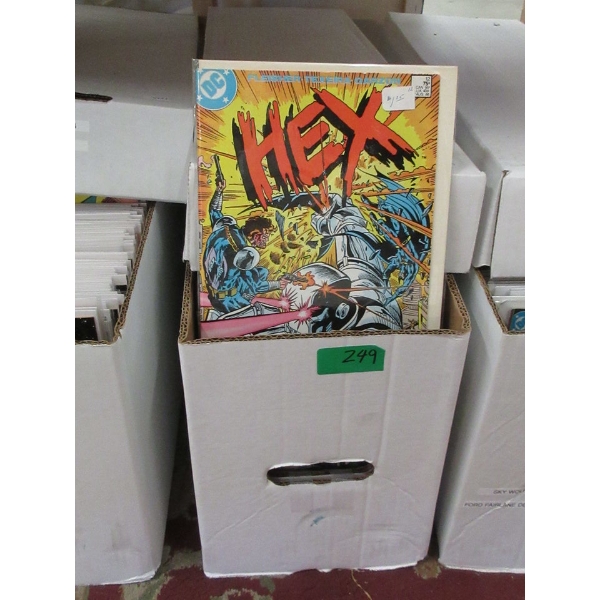 200 DC Comics - Bagged & Carded