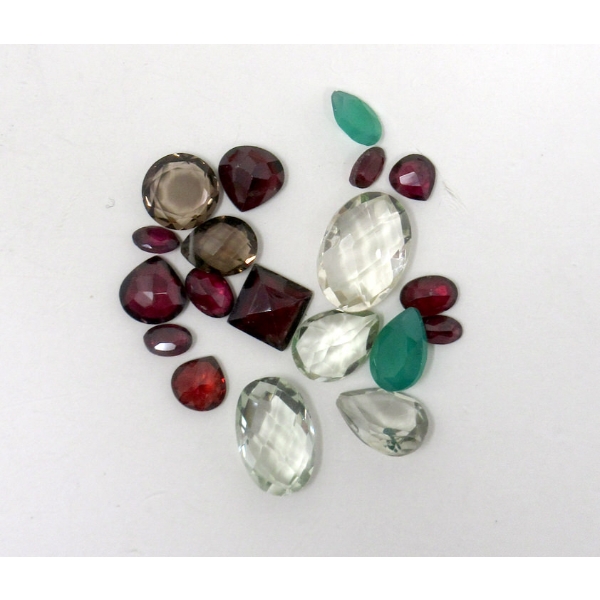 26.0 CTW Assorted Gemstones 