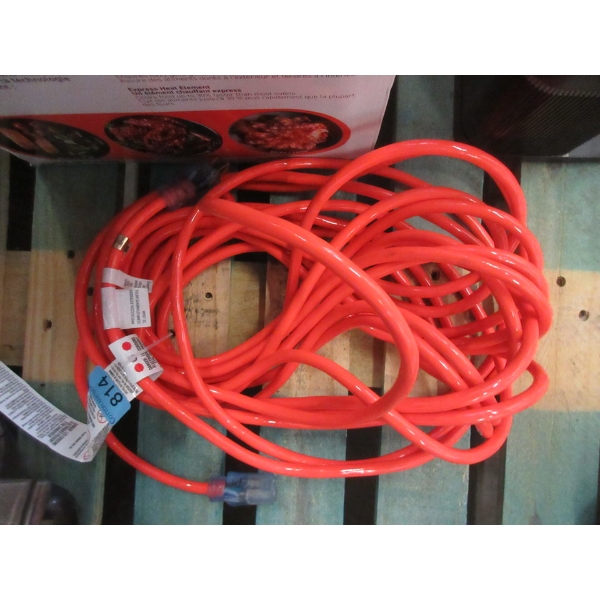 25' Orange Hi-Viz Extension Cord