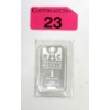 Image 1 : 1 Oz .999 Silver Republic Metals Corp Bar 