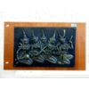 Image 1 : Vintage 3D Siam Wall Art on Board Frame