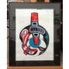 Image 1 : Original Aurelio C. White Wolf Painting 