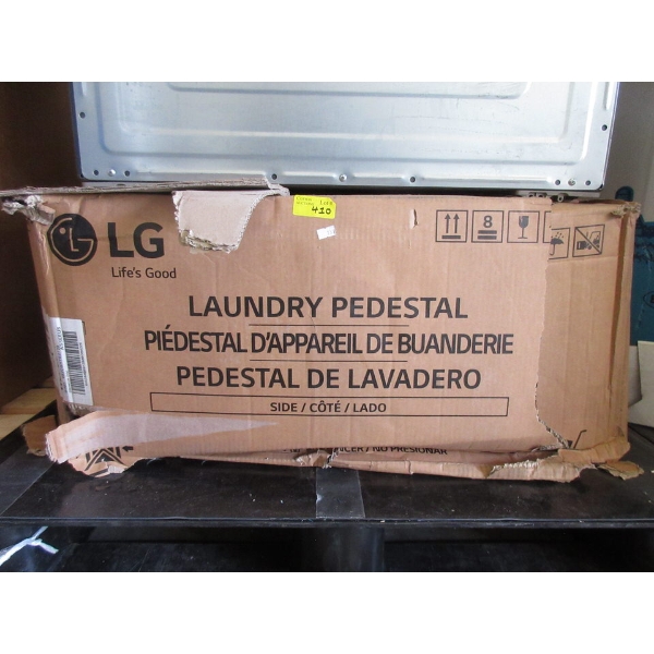 LG 27" Laundry Pedestal - Graphite