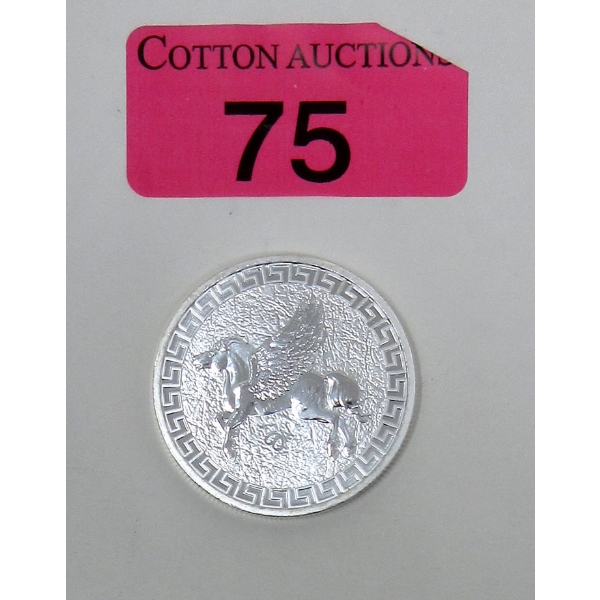 1 Oz .999 Silver 2022 Pegasus Coin 