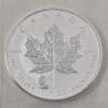 Image 2 : Uncut sheet 10 x 1 Oz .9999 Silver Maple Leaf Coins 