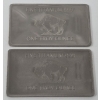 Image 1 : 2 x 1 Oz .999 Fine Titanium Buffalo Bars