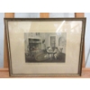 Image 1 : Vintage Signed Print "Wedding Breakfast" 
