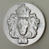 Image 1 : 100 Gram .999 Silver Stackable Lion Round