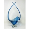 Image 1 : MCM Blue Canadian Art Glass Centerpiece Bowl
