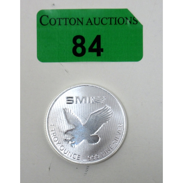 1 Oz .999 Silver Mercury Greek Messenger God Round 