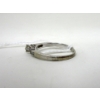 Image 3 : 14 KT White Gold 11 Diamond Ring - Size 9