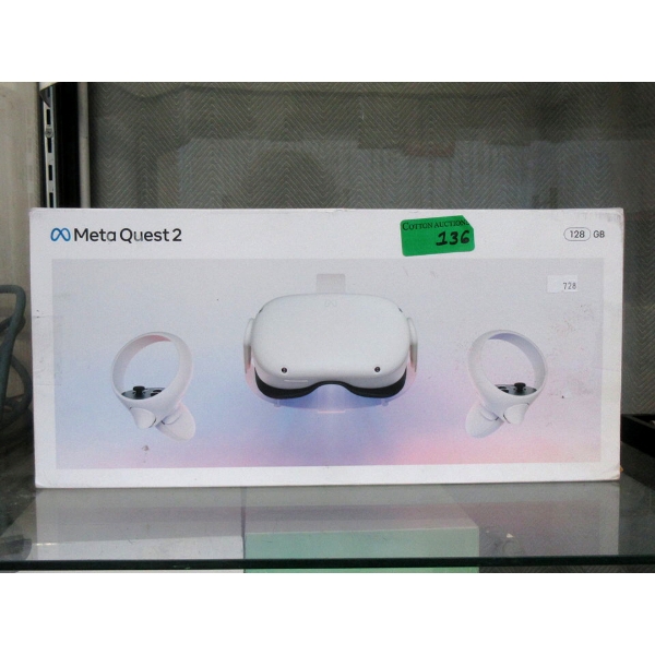 Meta Quest 2 VR Headset with 2 Controllers