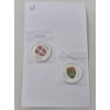 Image 1 : 2 x .9999 Silver Canadian Heraldic Emblems of Canada Coins