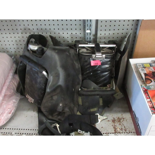2 MSA Navy Oxygen Breathing Apparatuses