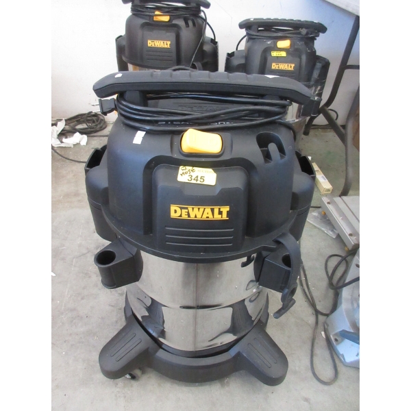 DeWalt 38L Stainless Steel Wet/Dry Shop Vac