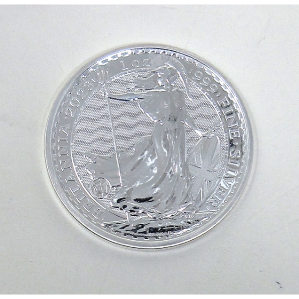 1 Oz .999 Silver 2022 Britannia Coin 