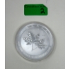 Image 1 : 10 Oz .9999 Silver 2021 Maple Leaves Coin 