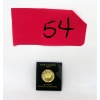 Image 1 : 1 Gram .9999 Fine Gold 2015 Maple Leaf Coin 