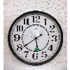 Image 1 : 24" Large Number Wall Clock - Battery Operated