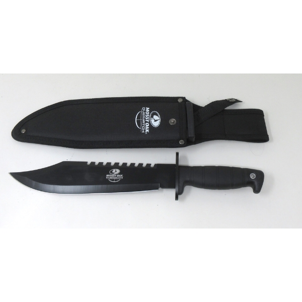 New Mossy Oak Knife with 9" Saw Back Blade