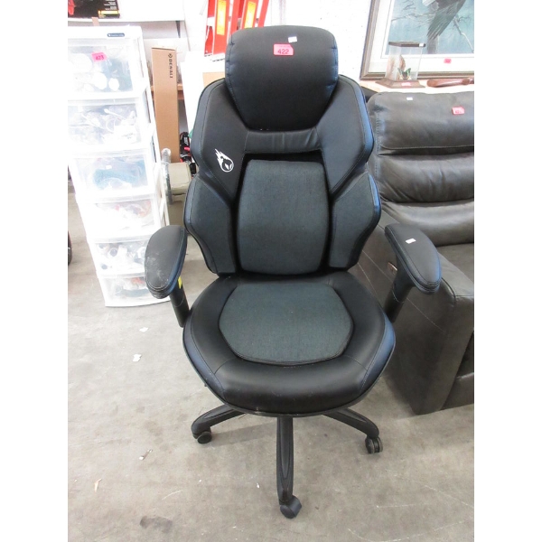 New Black Gaming Chair - Assembled Display Model