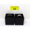 Image 1 : 2 x Sterling Silver Estate Rings 