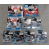 Image 1 : 9 Piece Lot of Hot Wheels Star Wars Cars