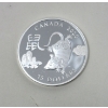 Image 2 : 1 Oz .9999 Silver 2019 Year Of Rat Coin 