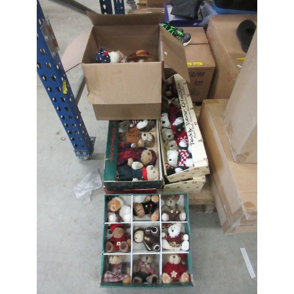 6 Sets of Teddy Bears & Bear Ornaments - New & Preowned