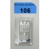 Image 1 : 1 Oz .999 Silver Republic Metals Corp Bar 