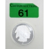 Image 1 : 1 Oz .999 Silver Asahi Mint Buffalo/Indigenous Round 