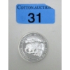 Image 1 : 1 Oz .999 Silver 2013 African Wildlife Elephant Coin 