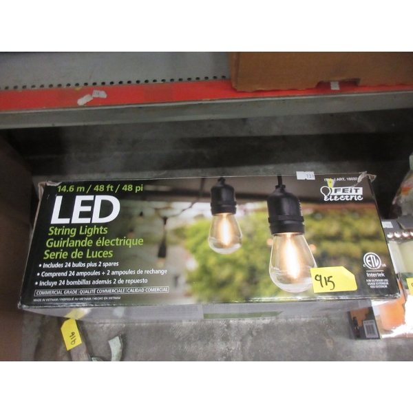 Feit 48' Outdoor Sting Light Set - Commercial Grade