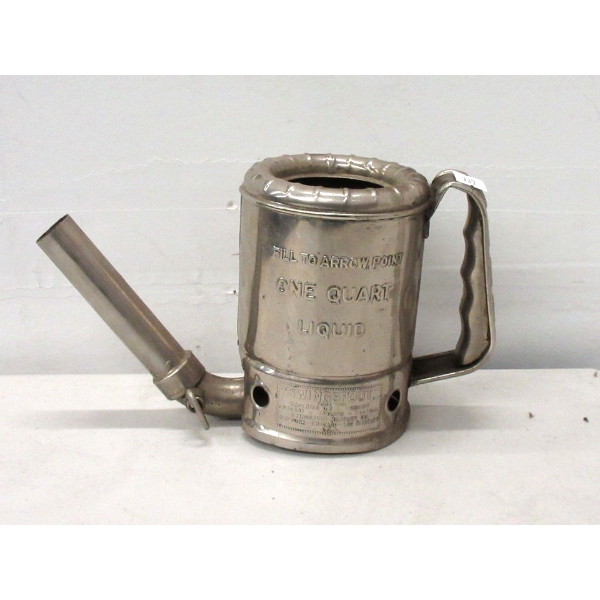 Vintage One Quart Swing Spout Oil Can
