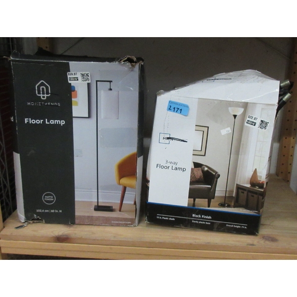 Mainstays & Home Trends Floor Lamps