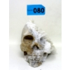 Image 1 : 3D Artist Hand Carved Crystalized Quartz Skull    