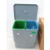 Image 2 : 2 New Double Sided Recycling Bins - 1 in Box