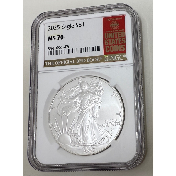 Certified/Graded MS70 1 Oz .999 Silver Walking Liberty Coin 