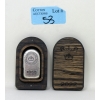 Image 1 : 2 Oz .999 Silver 2022 Hand-Poured/ Coloured RIP Tombstone Numbered Bar 