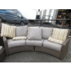 Image 2 : 5 Piece Patio Furniture Set with Cushions