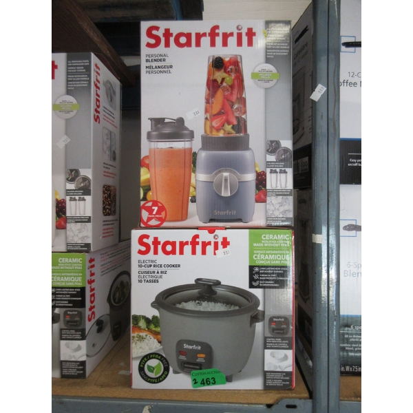 Starfrit Personal Blender & 10-Cup Rice Cooker