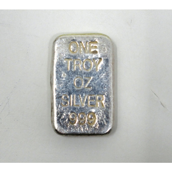 1 Oz .999 Silver Eagle Bar 