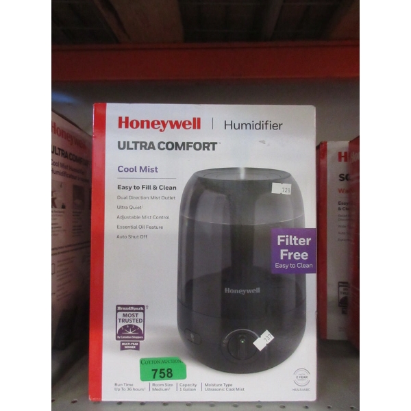 Honeywell comfort Cool Mist Humidifier - Black
