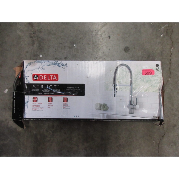 Delta Struct Single Handle Kitchen Faucet