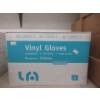 Image 1 : Case of 10 Boxes of Transparent Vinyl Gloves - Small