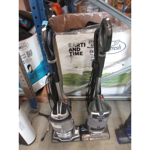 1 Shark Navigator & 1 Shark Lift-Away Vacuum