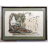 Image 2 : 2 Original Stereograph Ink Lined Watercolours